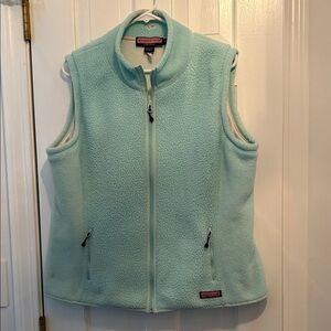 Vineyard Vines Women's Aqua Fleece Vest